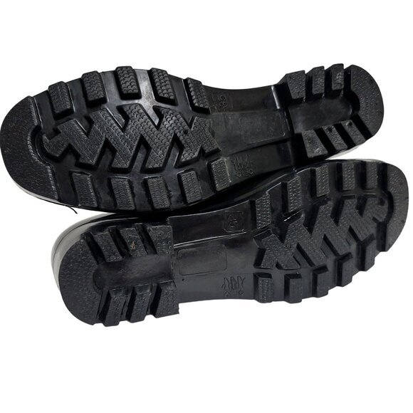 Roberto Cavalli Boots Black Rubber Rain 35 - Picture 10 of 12